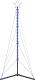 vidaXL Lampki choinkowe, 363 niebieskich LED, 182 cm 4