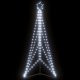Lampki choinkowe vidaXL Lampki choinkowe, 363 zimnych białych LED, 182 cm 1