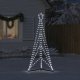 Lampki choinkowe vidaXL Lampki choinkowe, 363 zimnych białych LED, 182 cm 3