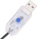 Lampki choinkowe vidaXL Lampki choinkowe, 363 zimnych białych LED, 182 cm 7