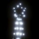 Lampki choinkowe vidaXL Lampki choinkowe, 363 zimnych białych LED, 182 cm 10