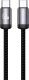 Kabel USB Jellico B27 USB-C - USB-C PD 60W 1m Czarny 1