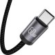 Kabel USB Jellico B27 USB-C - USB-C PD 60W 1m Czarny 4