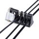 Organizer StarTech StarTech CABLE-ORGANIZER-LOCK organizator na kable Biurko Uchwyt na kabel Czarny 5