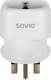 Savio Adapter podróżny AP-04, gniazdo EU – wtyk UK 1