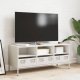 vidaXL vidaXL Szafka RTV, biała, 101,5x39x43,5 cm, stal walcowana na zimno 3