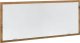 Lustro vidaXL Lustro łazienkowe z LED, dąb artisan, 100x8,5x37 cm 5