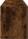 vidaXL vidaXL Wisząca szafka łazienkowa, przydymiony dąb, 100x25x30 cm 5