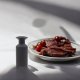 Tragar Aluminowa solniczka duża Retro Gastro CZARNA 2