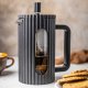 Klausberg ZAPARZACZ TŁOKOWY DO KAWY/HERBATY Z 600ml KLAUSBERG KB-7746 CZARNY 12