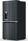 Lodówka Whirlpool Whirlpool Refrigerator | WQ9I FO2BX EF | Energy efficiency class E | Free standing | Side by side | Height 187.6 cm | No Frost system | Fridge net capacity 355 L | Freezer net capacity 237 L | Display | 41 dB | Black 22