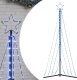 Lampki choinkowe vidaXL Lampki choinkowe, 339 niebieskich LED, 187 cm 2