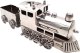 Giftdeco Srebrny Metalowy Model Pociągu 2