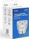 Savio Adapter podróżny AP-02, gniazdo UK – wtyk EU 4
