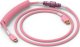 Glorious Glorious GMMK Coiled Cable Pixel Pink, Spiralkabel, USB-C/USB-A - pink 1