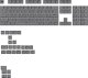 Glorious Glorious GPBT Basics Keycaps, ANSI Layout (US), PBT, Dye-Sub - Armor Grey 1