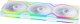 Wentylator Lian Li UNI FAN SL Wireless 120 Reverse Blade 3-pack biały (12RSL1W3W) 1