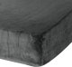 Eurofirany Prześcieradło flano z gumką 100X200 + 30cm stalowe 1