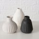 Boltze Wazony ceramiczne matowe ESKO, 3 szt. 7
