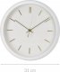 Home Styling Collection Zegar ścienny nowoczesny, złote wskazówki, Ø 31 cm 1