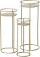 Boltze Zestaw kwietników metalowych RICKY, 3 sz. 50-70 cm 1