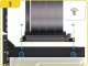 EZDIY-FAB Uchwyt do karty graficznej ARGB Shirudo Riser PCIE 4.0 Vertical 8