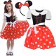 Jokomisiada Uroczy Kostium Strój Myszki Minnie dla Dziewczynki przebranie L/XL ZA5280 1
