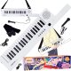 Jokomisiada Organy Elektroniczne Keyboard z uchwytem muzyczna zabawka 37klawisz IN0172 1