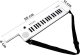 Jokomisiada Organy Elektroniczne Keyboard z uchwytem muzyczna zabawka 37klawisz IN0172 10