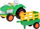 Jokomisiada Traktor z przyczepą Farmer i zwierzątka dźwięk + światło ZA5390 8