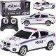 Jokomisiada Sportowy radiowóz BMW X6 auto sterowane na pilota RC0660 BI 1
