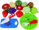 LeanToys Zestaw Owoców Do Krojenia Deska Talerzyk Sztućce LEAN Toys 2