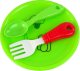LeanToys Zestaw Owoców Do Krojenia Deska Talerzyk Sztućce LEAN Toys 4