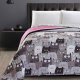 Decoking DecoKing Narzuta CATS drukowana z mikrofibry 170x210 koty 1
