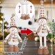 eCarla Bałwan świąteczny, wyciągane nogi BOŻE NARODZENIE 60 cm Z PLUSZU KSN158 5