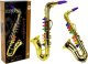 LeanToys Zabawkowy Saksofon instrument w kolorze złotym LEAN Toys 1