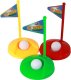 LeanToys Zestaw Do Gry W Mini Golfa Dla Dzieci Kijki 12 El. LEAN Toys 2