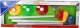 LeanToys Zestaw Do Gry W Mini Golfa Dla Dzieci Kijki 12 El. LEAN Toys 3
