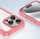 Hurtel Etui Outer Space Case z żelową ramką do iPhone 16 Pro Max - czerwone 6