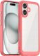 Hurtel Etui Outer Space Case z żelową ramką do iPhone 16 Plus - czerwone 1