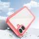 Hurtel Etui Outer Space Case z żelową ramką do iPhone 16 Plus - czerwone 2