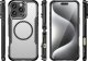Hurtel Etui silikonowe Leading Series MagSafe do iPhone 16 Pro - czarne 3