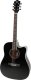 V-Tone V-TONE AG TWO BK gitara akustyczna 4/4 czarna zestaw kostki pasek zapasowe struny pokrowiec akordy klucz regulacyjny 1