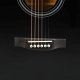 V-Tone V-TONE AG TWO BK gitara akustyczna 4/4 czarna zestaw kostki pasek zapasowe struny pokrowiec akordy klucz regulacyjny 5