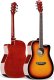 V-Tone V-TONE AG TWO SB gitara akustyczna 4/4 czarna zestaw kostki pasek zapasowe struny pokrowiec akordy klucz regulacyjny 2