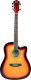 V-Tone V-TONE AG TWO SB gitara akustyczna 4/4 czarna zestaw kostki pasek zapasowe struny pokrowiec akordy klucz regulacyjny 3