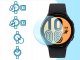 Hello Case Szkło Hybrydowe do Samsung Galaxy Watch 4 / 5 / 6 (40 mm) (Ochronne) 4