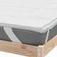 vidaXL vidaXL Ochraniacz na materac, biały, 90x200 cm 4