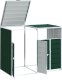 vidaXL vidaXL Obudowa na kosz na śmieci, podwójna, zielona, 144x81x113 cm 4