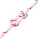 vidaXL Linka rozrusznika, biało-czerwona, 4 mm 10 m, nylon 7